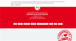 Desktop Screenshot of lnx.karatekai.it
